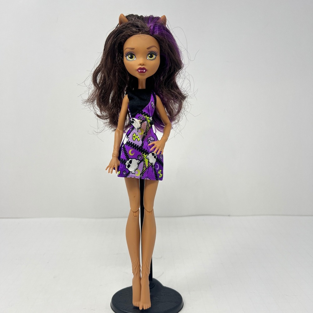 Monster High Clawdeen Wolf Doll 11in Werewolf Fashion Doll Mattel Kids Toy